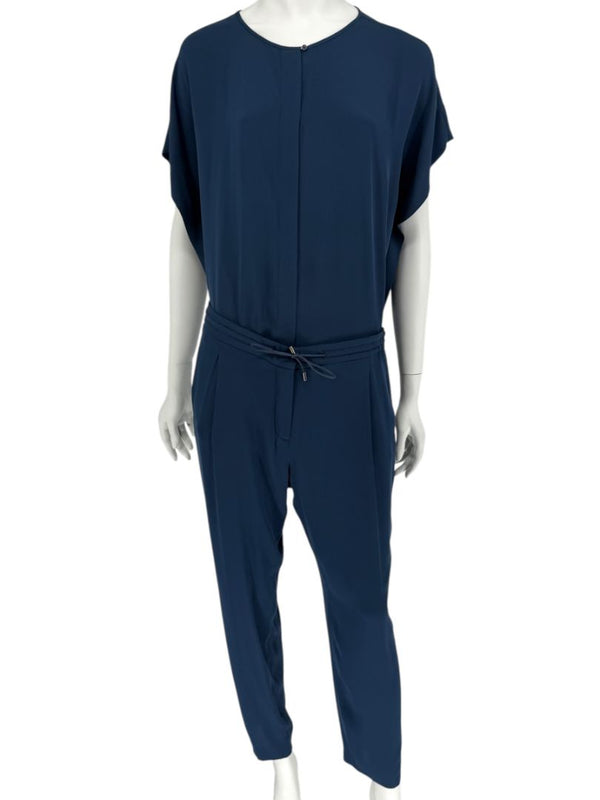 Loro Piana Blue Silk-Blend Lounge Set – Size 46