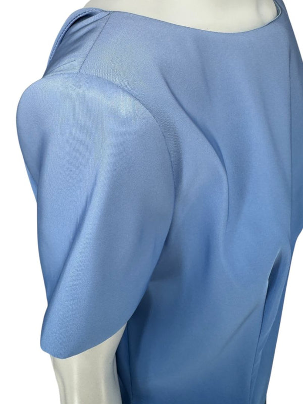 Pamella Roland Blue Ombré Cocktail Dress – Large