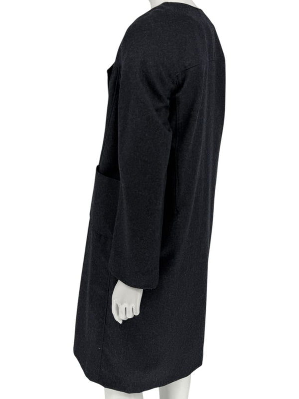 Pamella Roland Charcoal Grey 2-Piece Dress/Jacket Set – Large