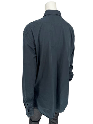 John Galliano Gazette Oversized Graphic Cotton Shirt – Size 54 (Men's)