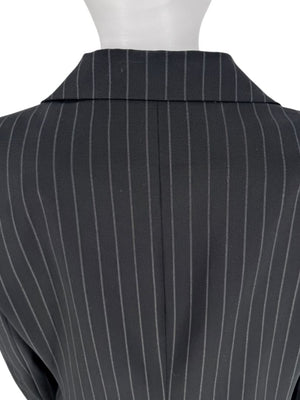 Armani Collezioni Charcoal Pinstripe 3-Piece Suit – Size 12