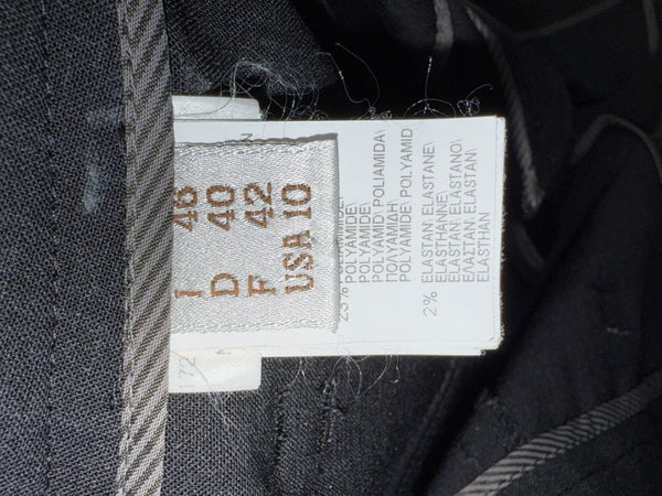 Brunello Cucinelli Embellished Wool Blend Trousers - Size US 10