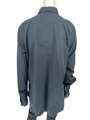 John Galliano Gazette Oversized Graphic Cotton Shirt – Size 54 (Men's)