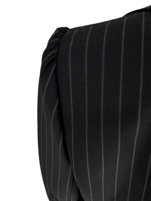 Armani Collezioni Charcoal Pinstripe 3-Piece Suit – Size 12