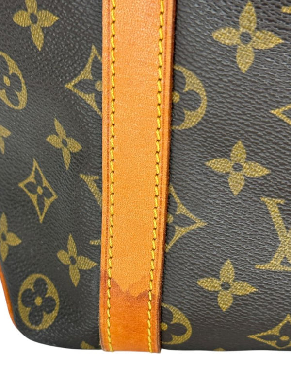 Louis Vuitton Monogram Sac Shopping Tote – Vachetta Trim & Pouch Included