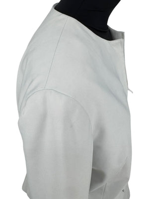 Oscar by Oscar de la Renta Greyish-White Two-Piece Suit – Size 12