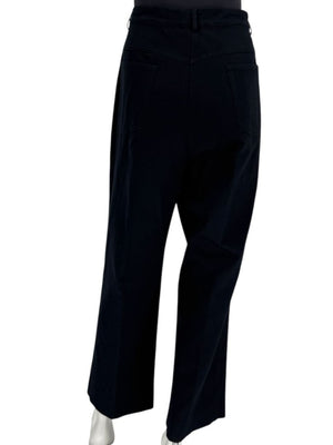 St. John Sport by Marie Gray Navy Stretch Denim-Style Pants – Size 16