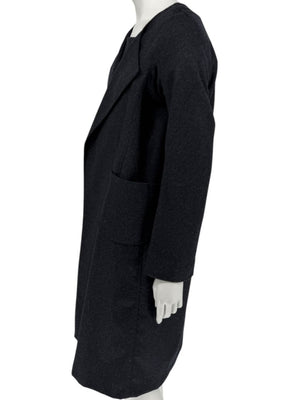 Pamella Roland Charcoal Grey 2-Piece Dress/Jacket Set – Large