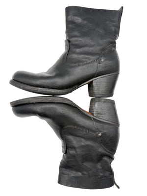 Rag & Bone Women’s Black Leather Ankle Boots – Size 36.5