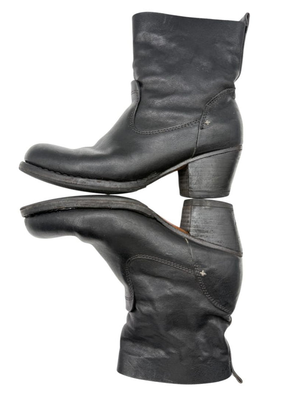 Rag & Bone Women’s Black Leather Ankle Boots – Size 36.5