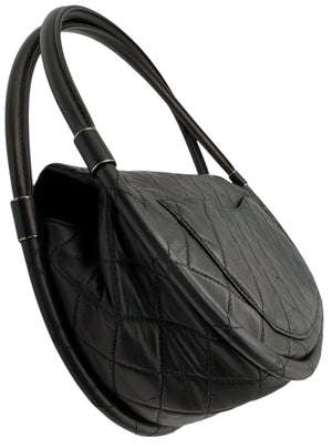 Chanel 2013 Black Hula Hoop Bag - Medium
