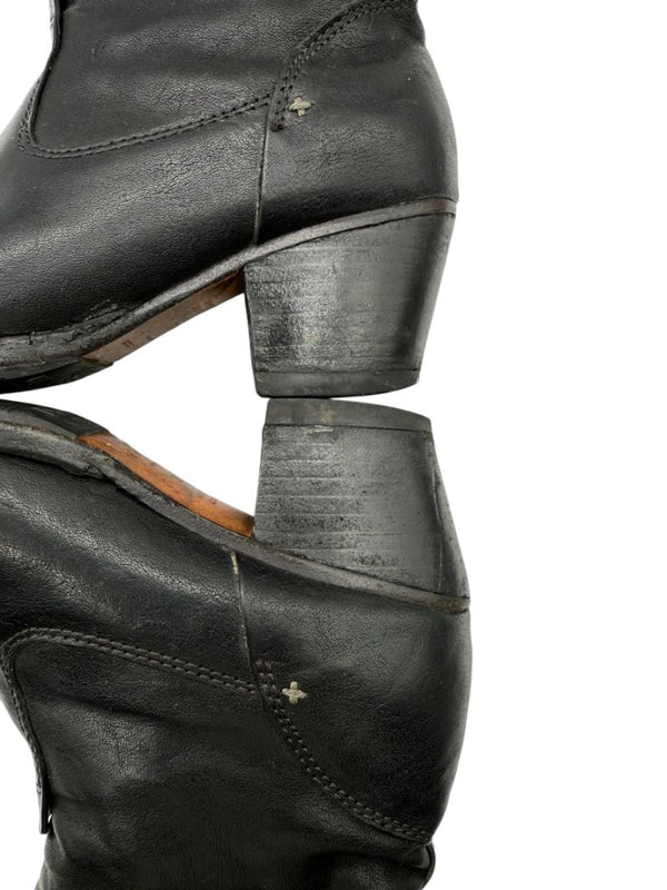 Rag & Bone Women’s Black Leather Ankle Boots – Size 36.5