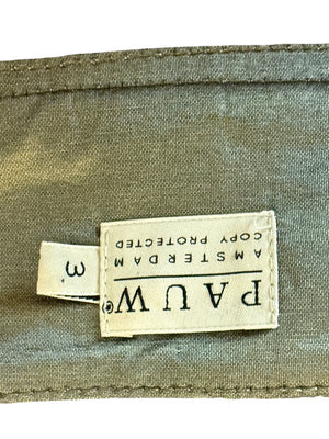 Pauw Amsterdam Metallic Silk Sculptural Skirt – Size 3