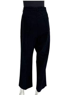 St. John Sport by Marie Gray Navy Stretch Denim-Style Pants – Size 16
