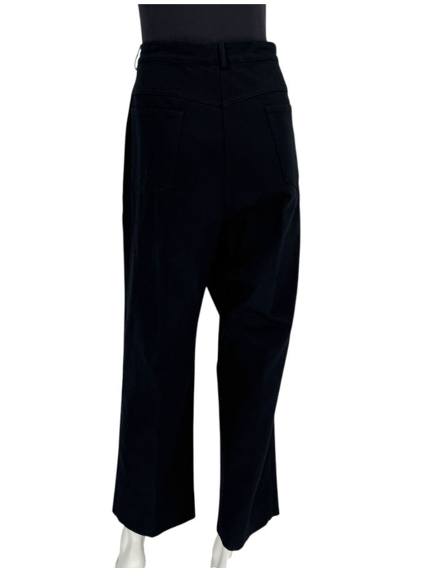 St. John Sport by Marie Gray Navy Stretch Denim-Style Pants – Size 16