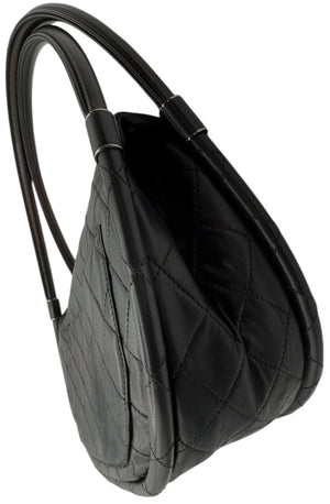 Chanel 2013 Black Hula Hoop Bag - Medium
