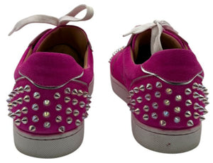 Christian Louboutin Vieira 2 Flat Veau Velours ‘Diva Clear’ – Size 40