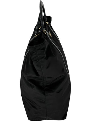 Prada Tessuto Nylon & Leather Trim Tote – Nero