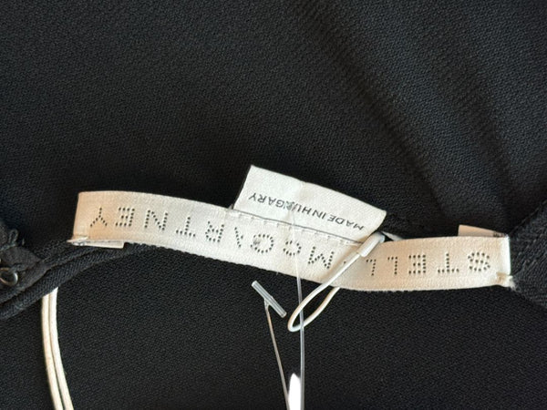 Stella McCartney Black Crystal Fringe Tunic Dress – Size IT 44