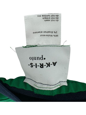 Akris Punto Emerald Green Wool Blend Pant Suit – Size 10
