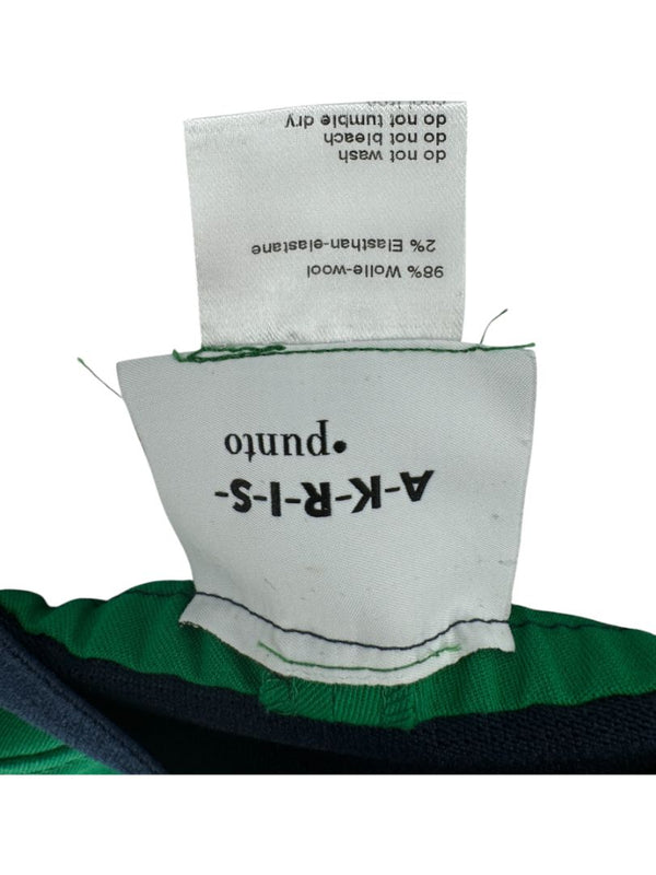 Akris Punto Emerald Green Wool Blend Pant Suit – Size 10