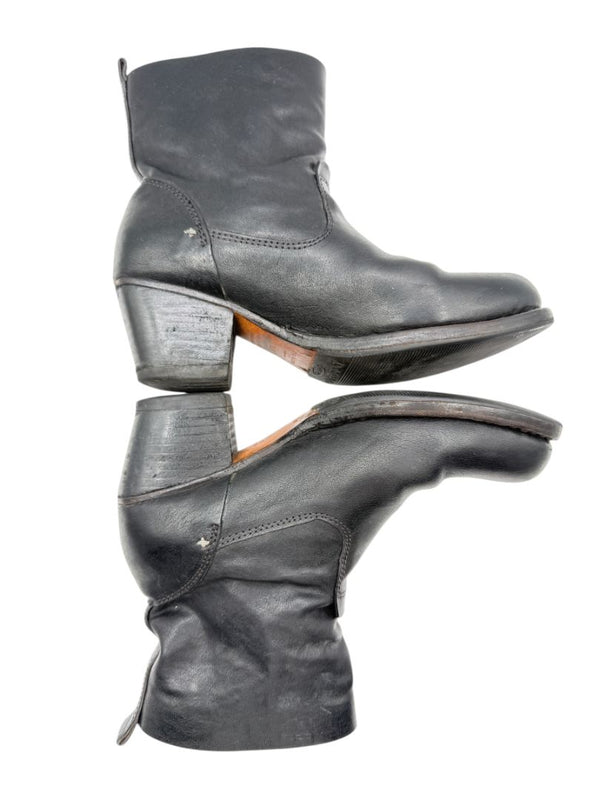 Rag & Bone Women’s Black Leather Ankle Boots – Size 36.5