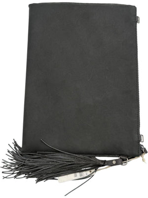 Brunello Cucinelli Suede Monili Clutch – Brand New With Tags – 8.5”H x 11.5”W