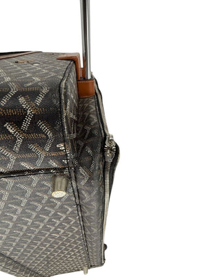 Goyard Goyardine Canvas Large Rolling Suitcase – 25.6" x 19.7" x 9.8"