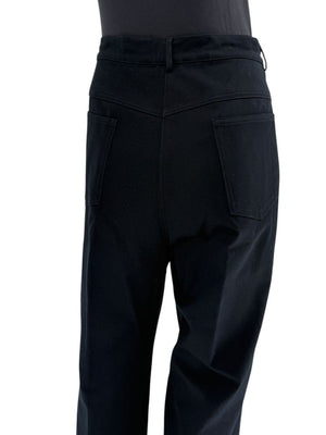 St. John Sport by Marie Gray Navy Stretch Denim-Style Pants – Size 16