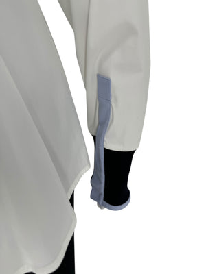 Christian Dior Dress Shirt with Embellished Collar - Size 12