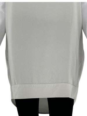 Agona 100% Silk Draped Blouse – Size IT 42 (US 6)