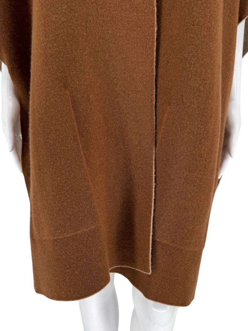 Akris Reversible Double-Faced Cashmere Cape - O/S
