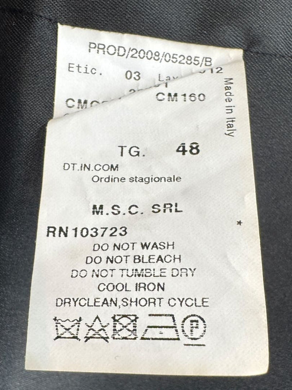 Armani Collezioni Charcoal Pinstripe 3-Piece Suit – Size 12