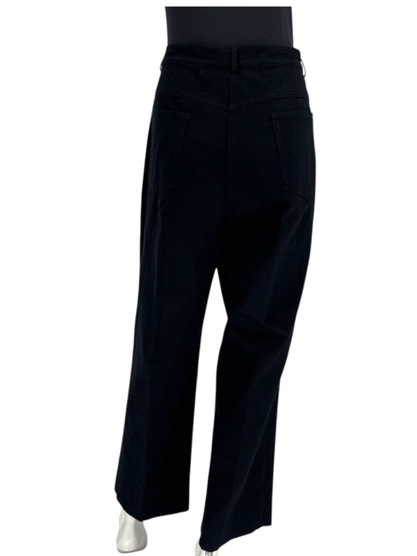 St. John Sport by Marie Gray Navy Stretch Denim-Style Pants – Size 16
