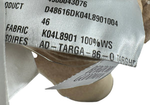 Kiton Brown & Ivory Reversible Cashemere Coat - NWT - Size 10