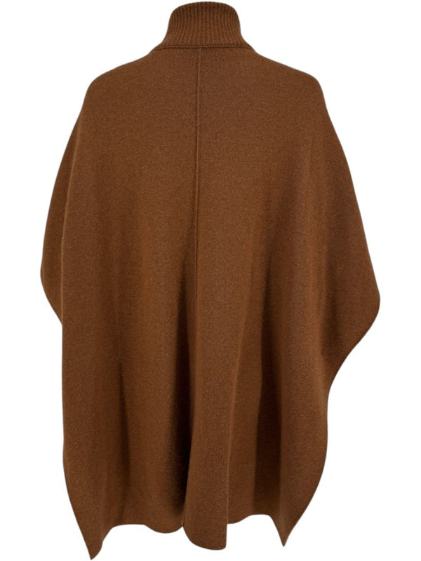 Akris Reversible Double-Faced Cashmere Cape - O/S