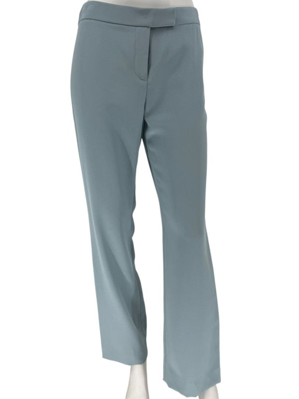 Pamella Roland Blue Draped Tunic & Pants Set Women’s Evening Formal 2 Piece – Size L