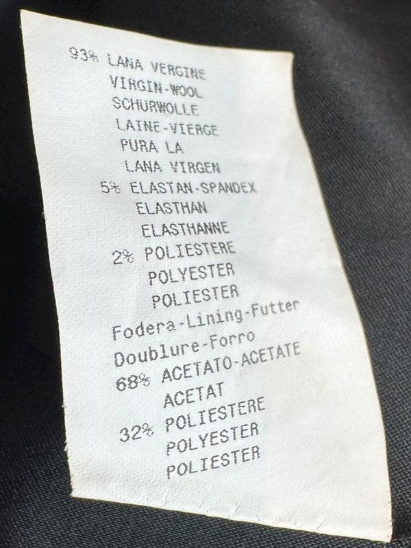 Armani Collezioni Charcoal Pinstripe 3-Piece Suit – Size 12