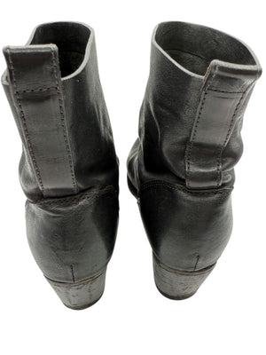 Rag & Bone Women’s Black Leather Ankle Boots – Size 36.5