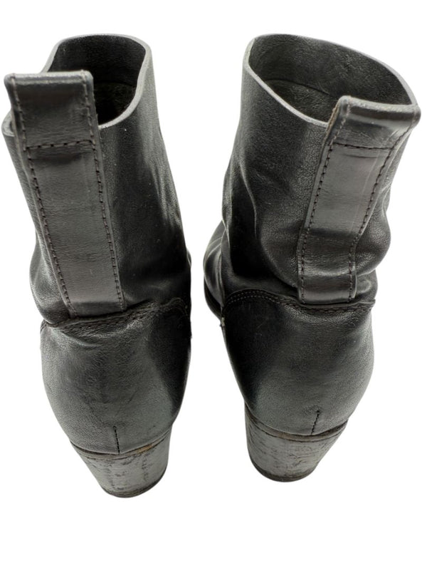 Rag & Bone Women’s Black Leather Ankle Boots – Size 36.5