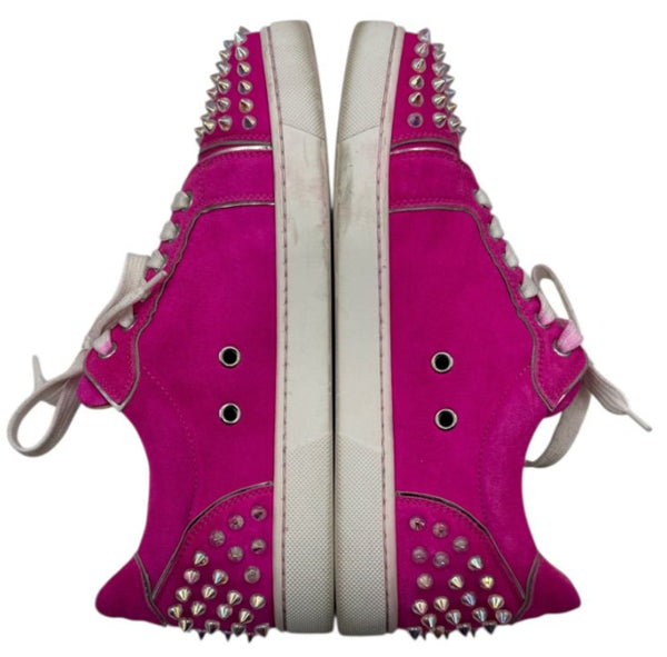 Christian Louboutin Vieira 2 Flat Veau Velours ‘Diva Clear’ – Size 40