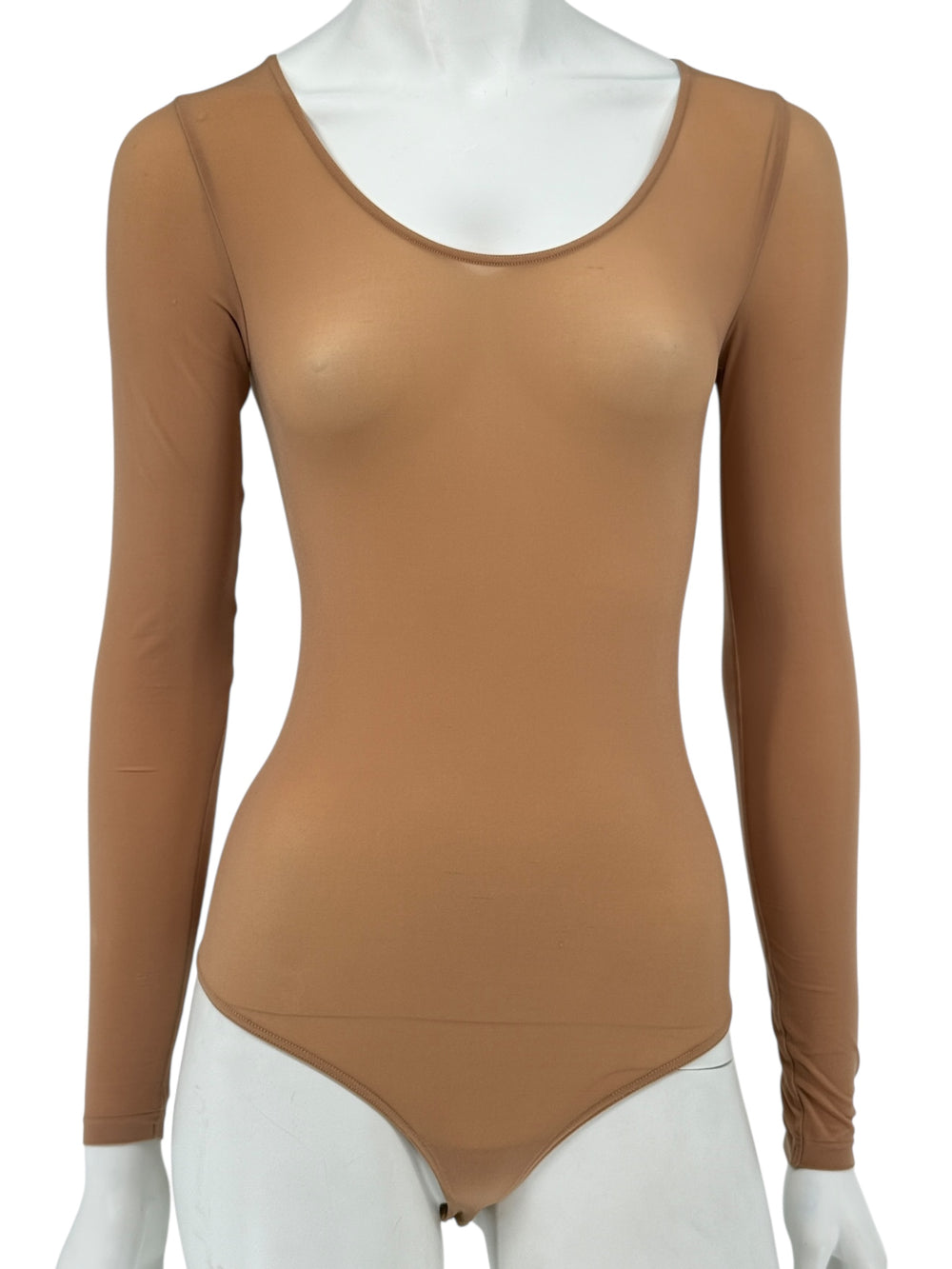 Wolford Buenos Aires String Bodysuit in Nude – Size M