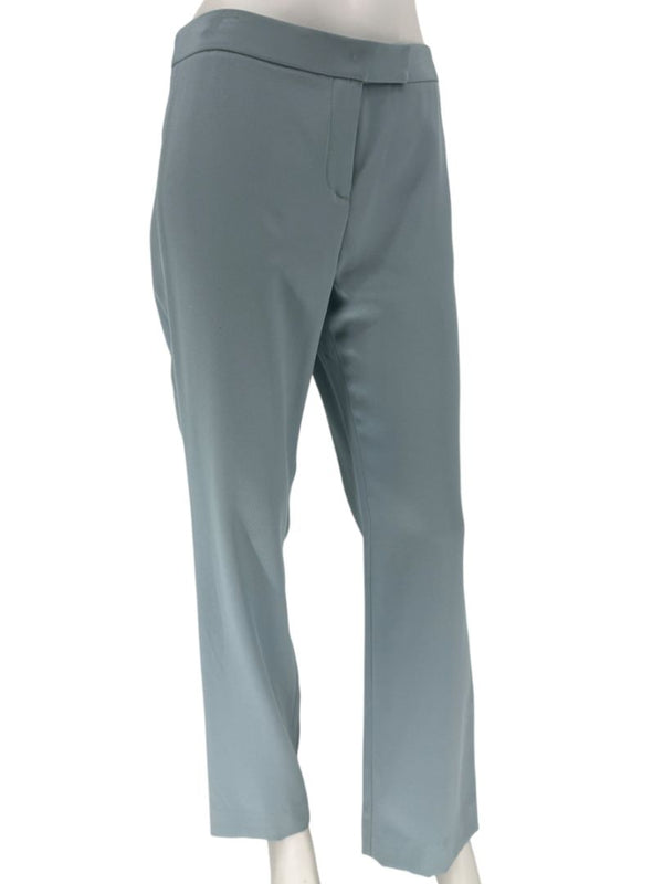 Pamella Roland Blue Draped Tunic & Pants Set Women’s Evening Formal 2 Piece – Size L