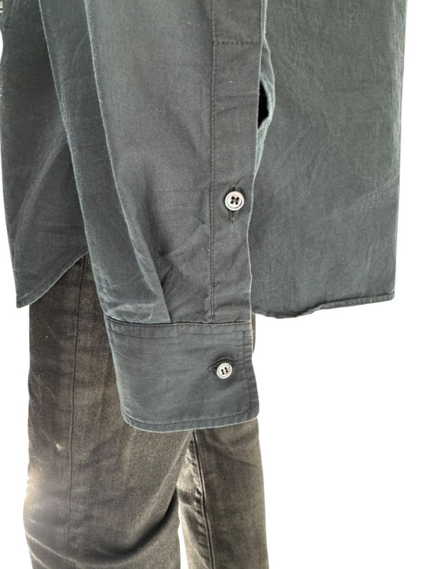 John Galliano Gazette Oversized Graphic Cotton Shirt – Size 54 (Men's)