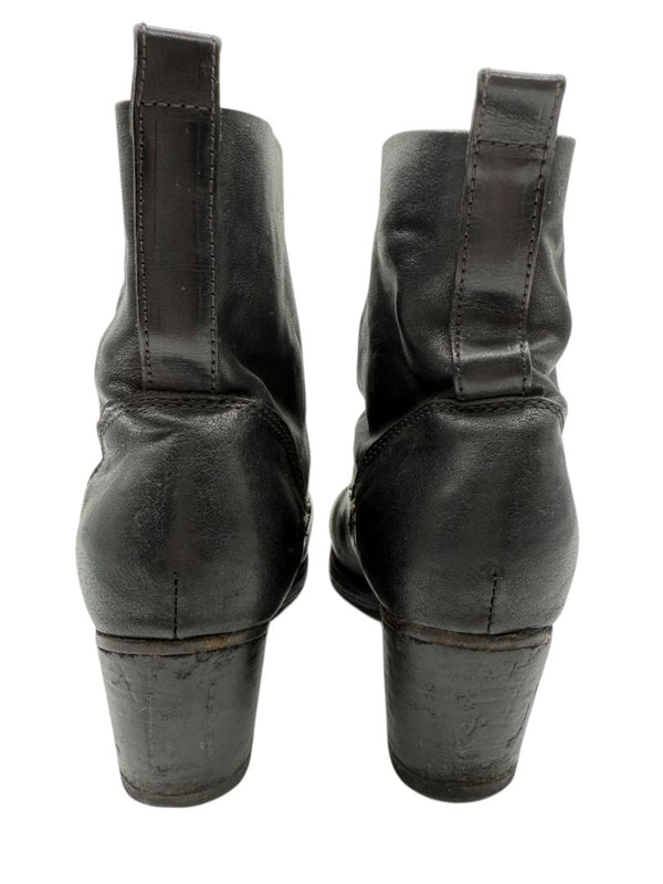 Rag & Bone Women’s Black Leather Ankle Boots – Size 36.5