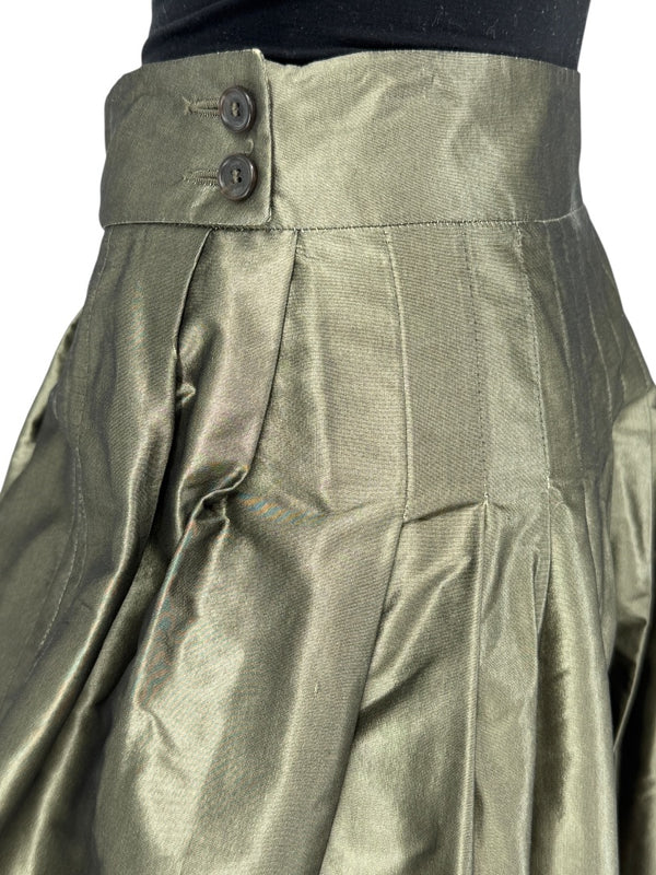 Pauw Amsterdam Metallic Silk Sculptural Skirt – Size 3