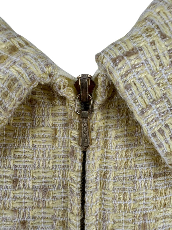 Chanel Cruise 2001 Tweed Coat - Size 42