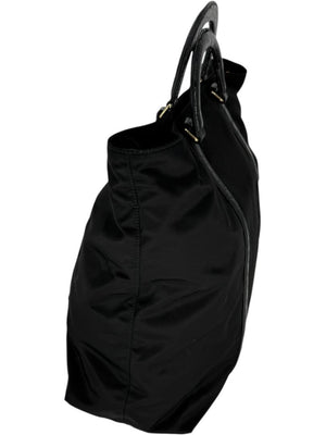 Prada Tessuto Nylon & Leather Trim Tote – Nero