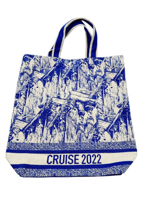 Christian Dior Canvas Cruise Tote – Cruise 2022 Edition