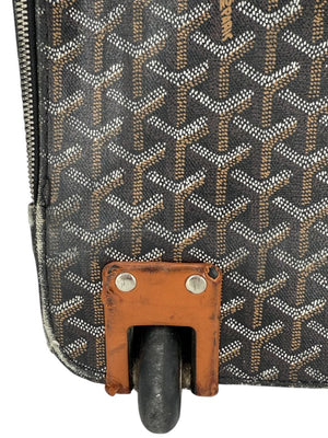 Goyard Goyardine Canvas Large Rolling Suitcase – 25.6" x 19.7" x 9.8"